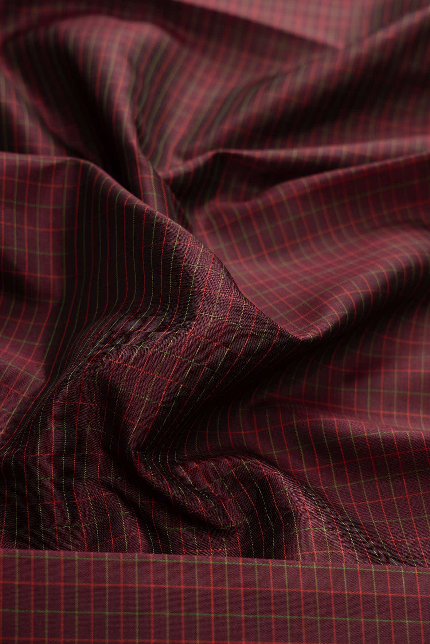 Coffee Brown Dual Tone Kanchipuram Silk Saree