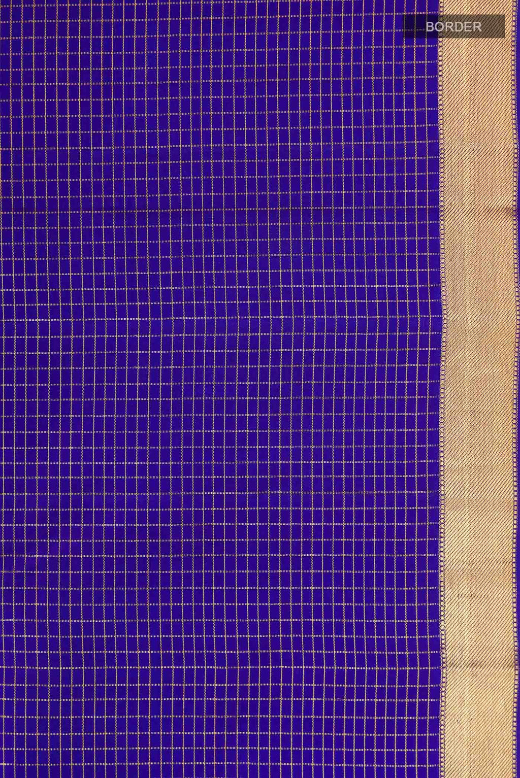 Blue Kanchipuram Silk Saree