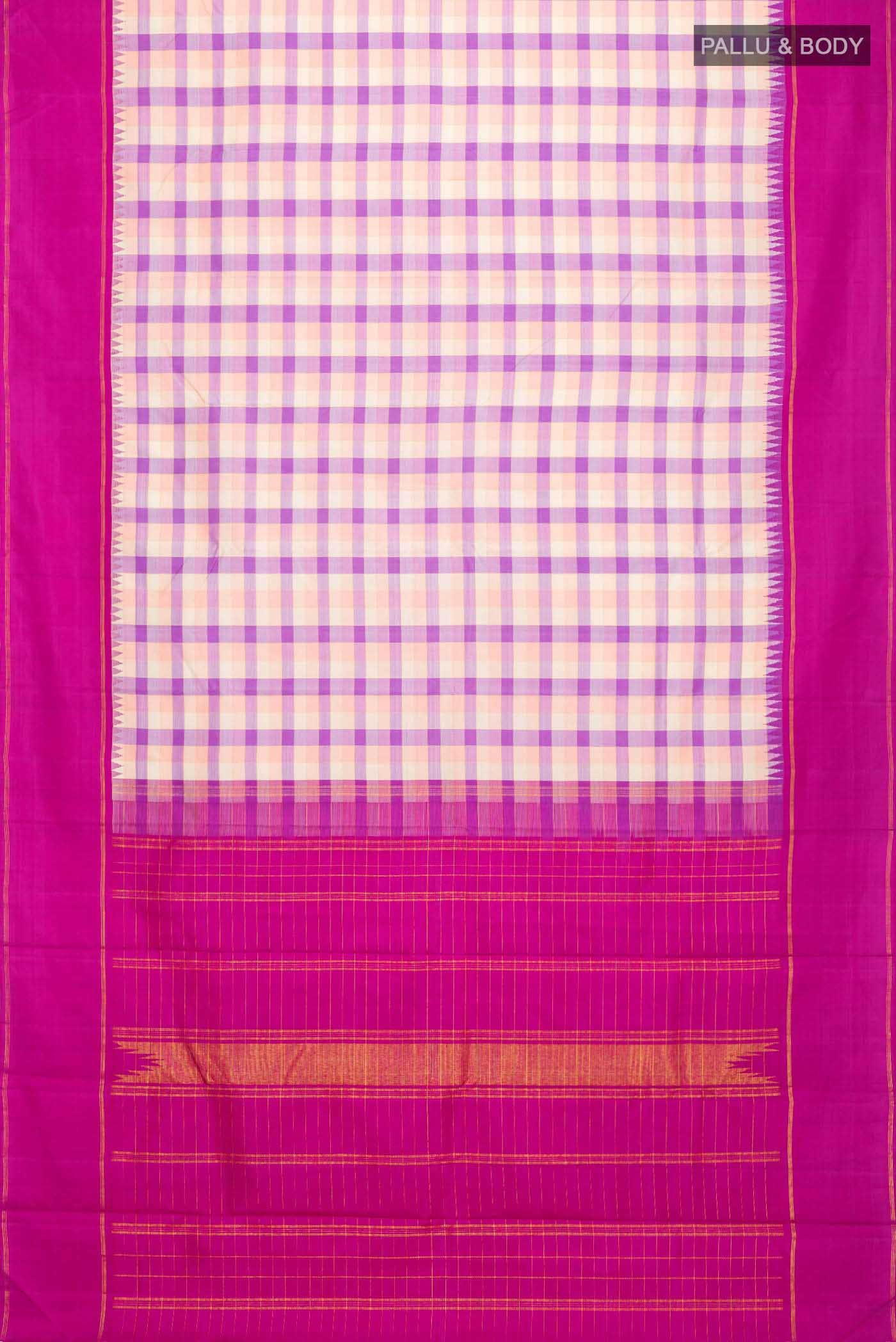 Multi Kanchipuram Silk Saree