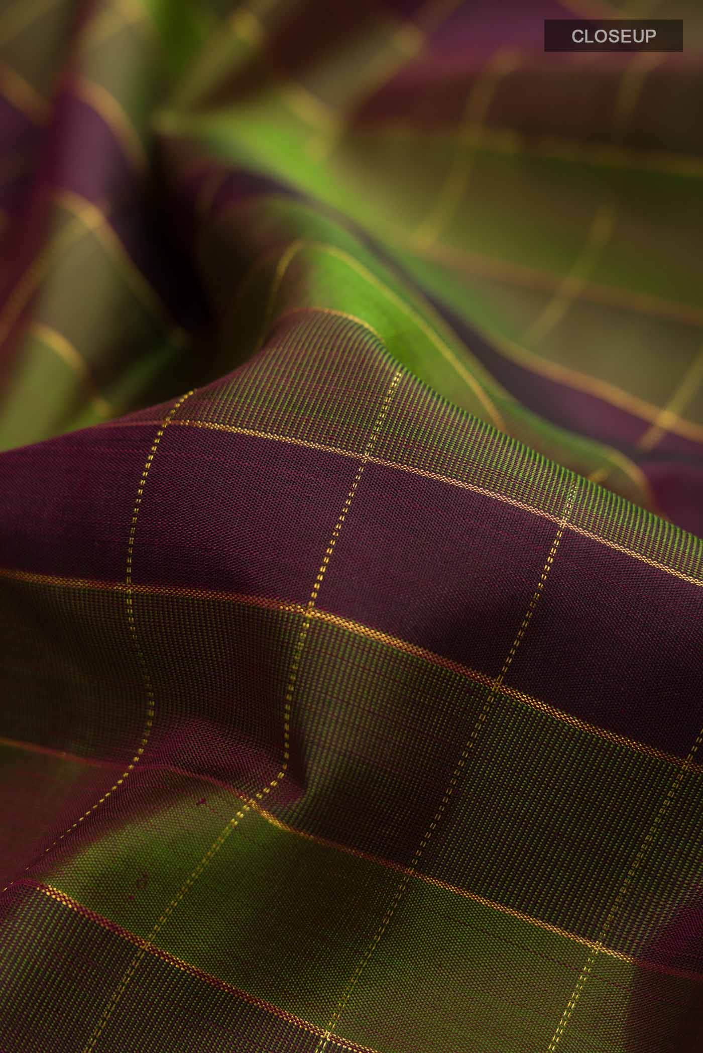 Multi Kanchipuram Silk Saree