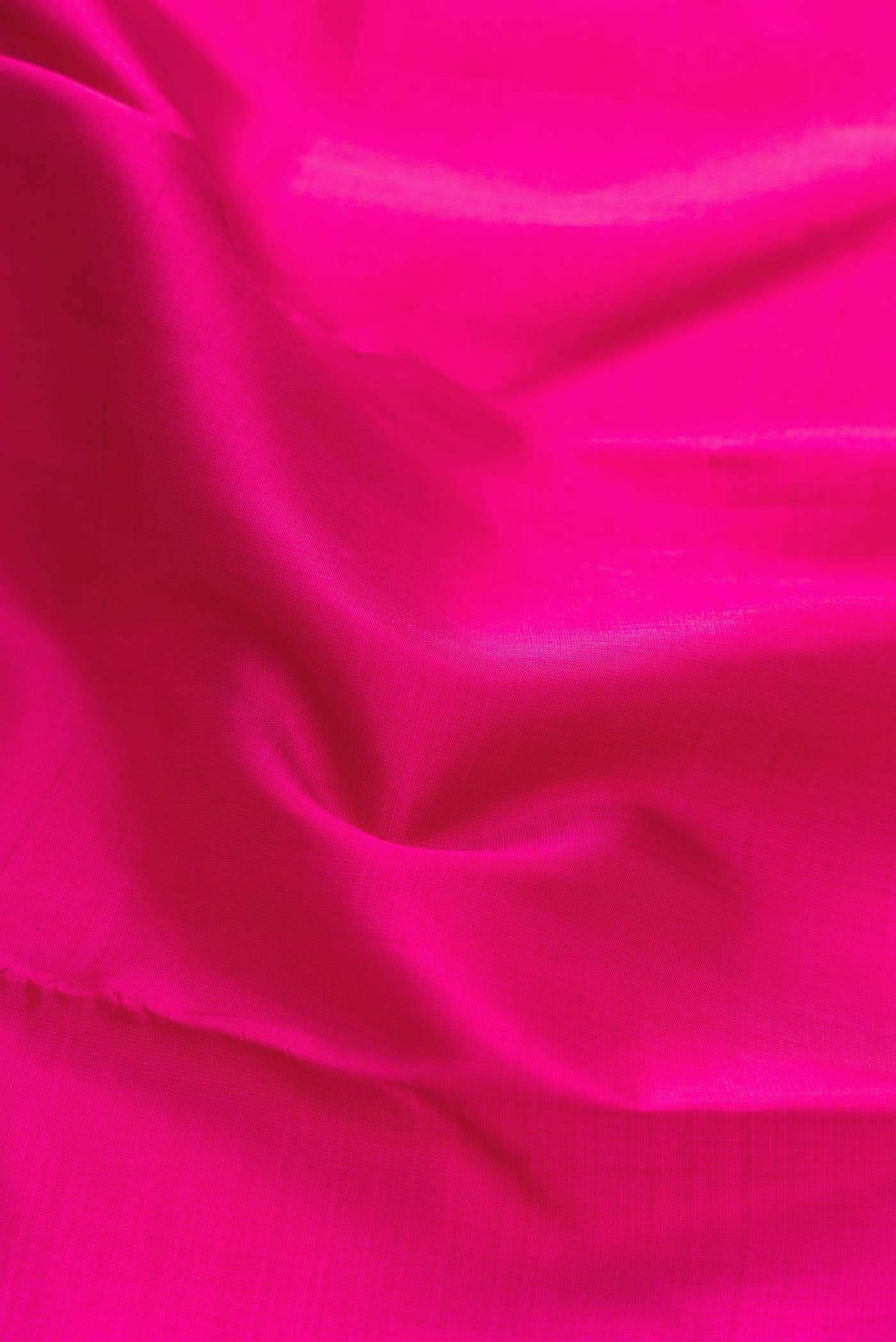 Pure Silk Pure Zari Pink Dual Tone Kanchipuram Saree