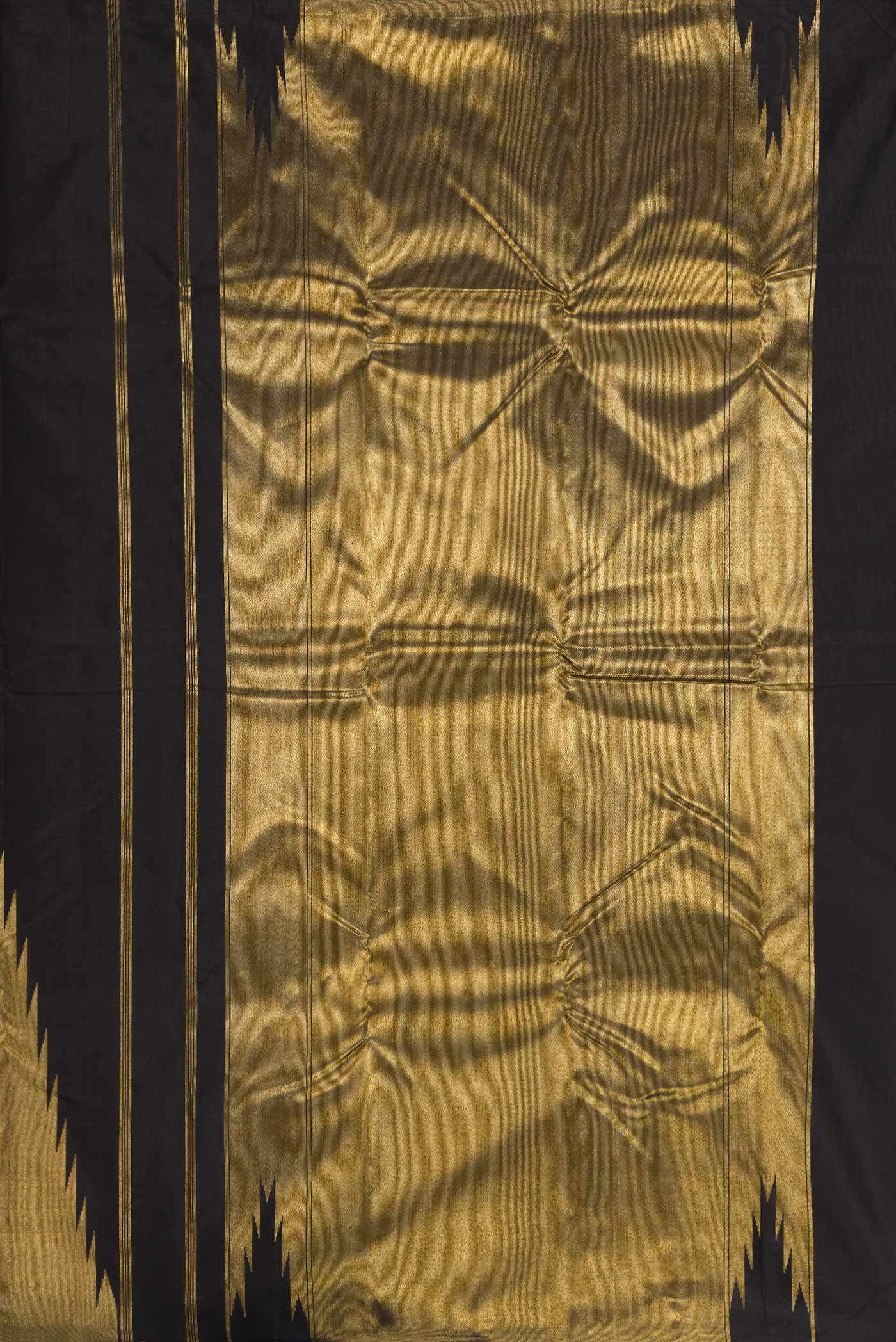 Black Kanchipuram Silk Saree