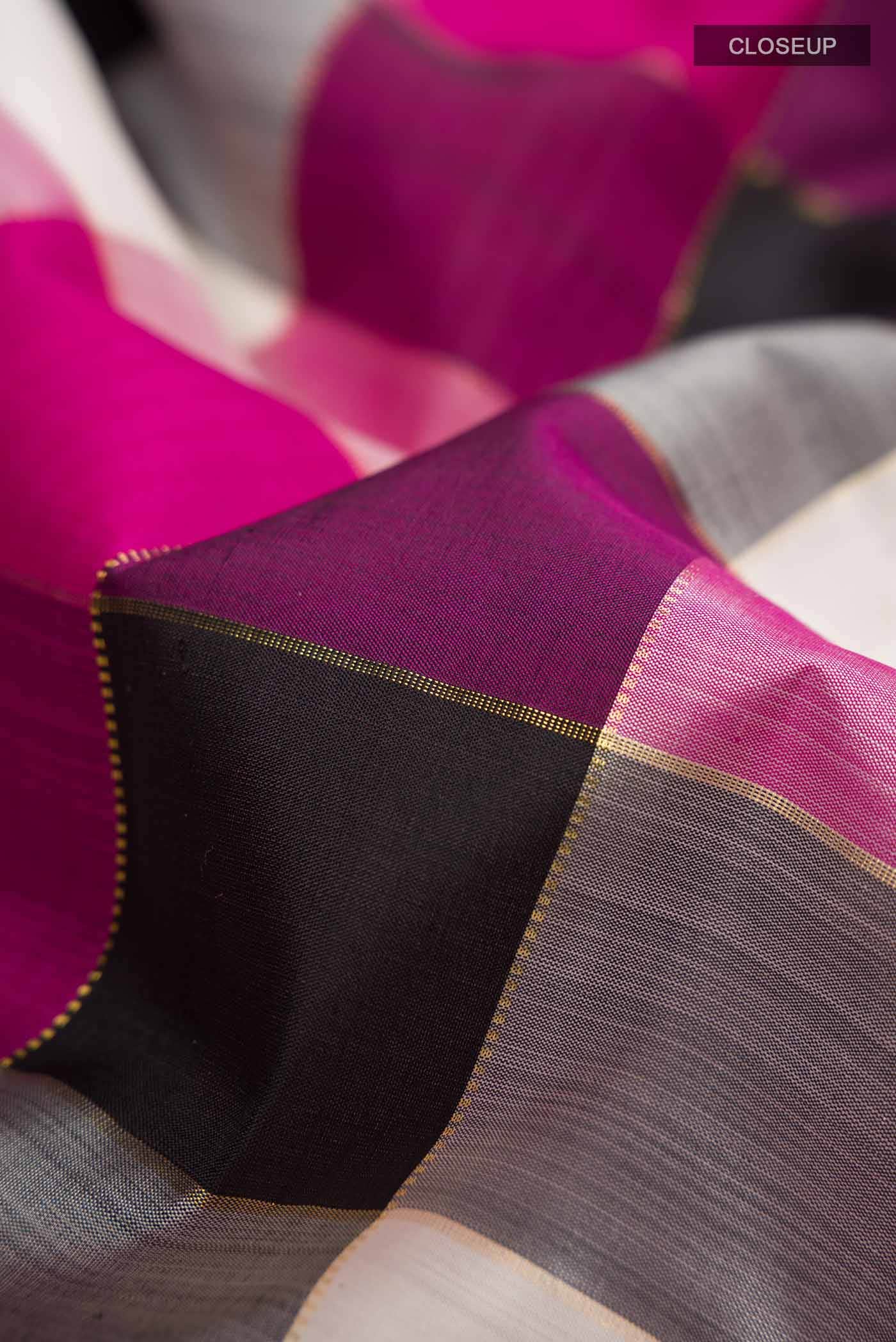 Multi Kanchipuram Silk Saree