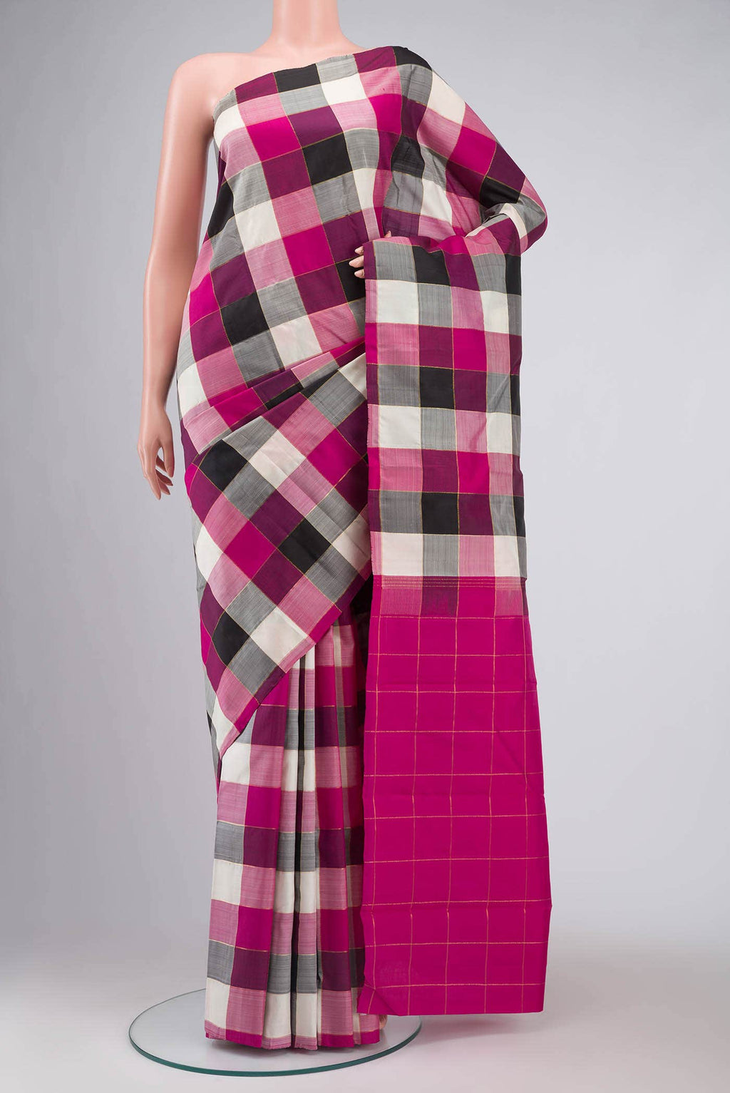 Multi Kanchipuram Silk Saree