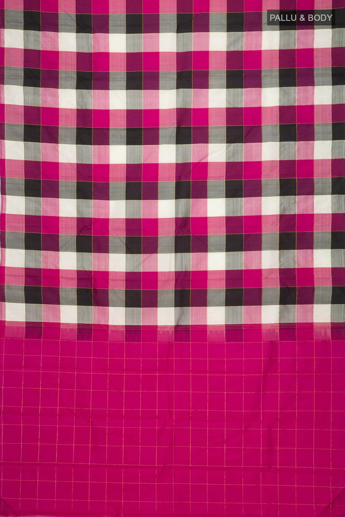 Multi Kanchipuram Silk Saree