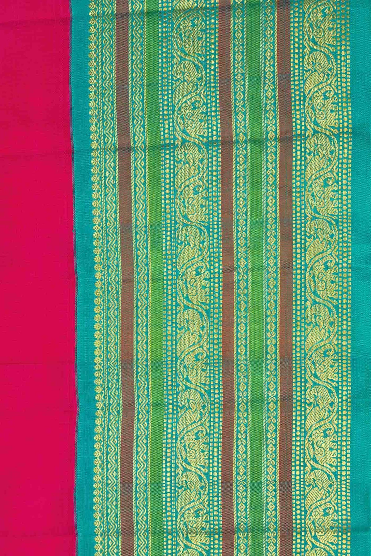 Pink Kanjivaram Silk Saree
