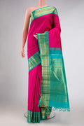 Pink Kanjivaram Silk Saree