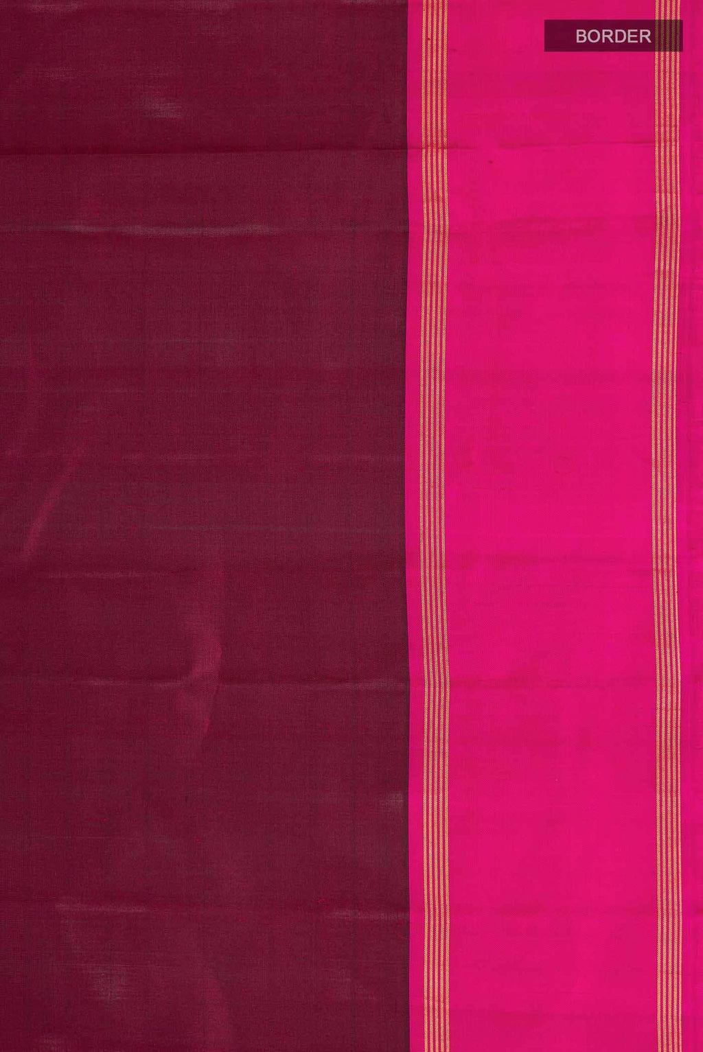 Maroon Kanchipuram Silk Saree