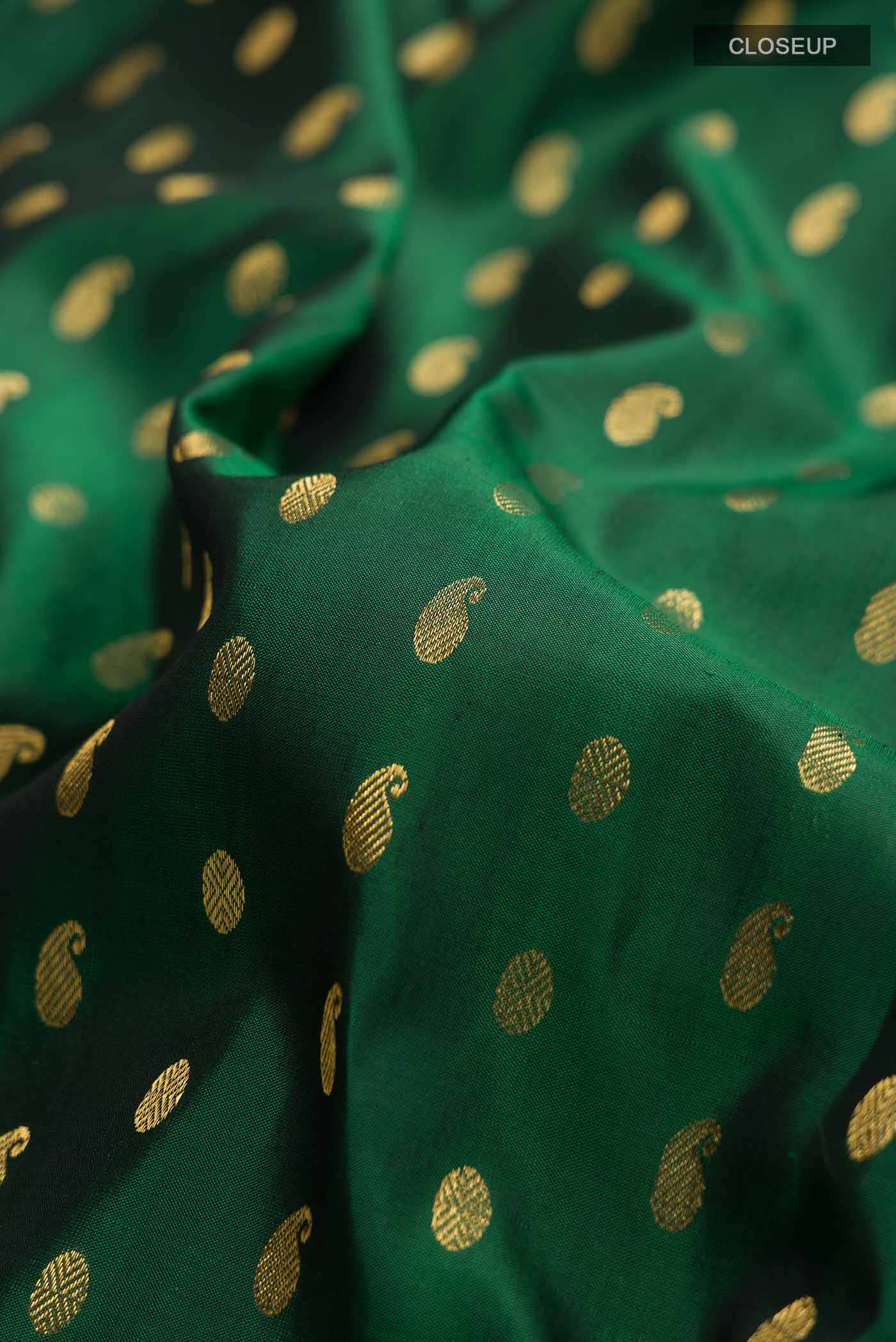 Green Kanchipuram Silk Saree