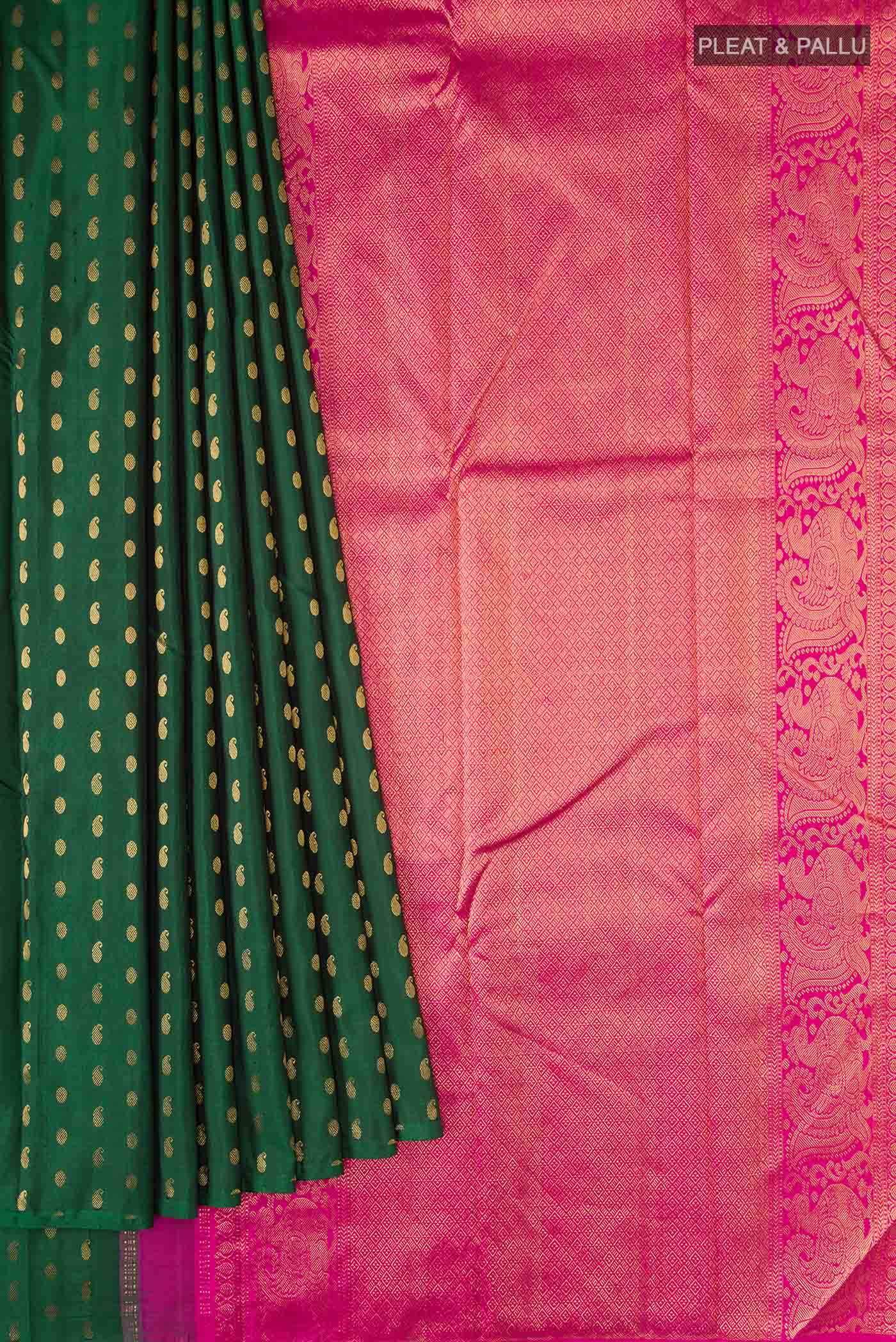 Green Kanchipuram Silk Saree