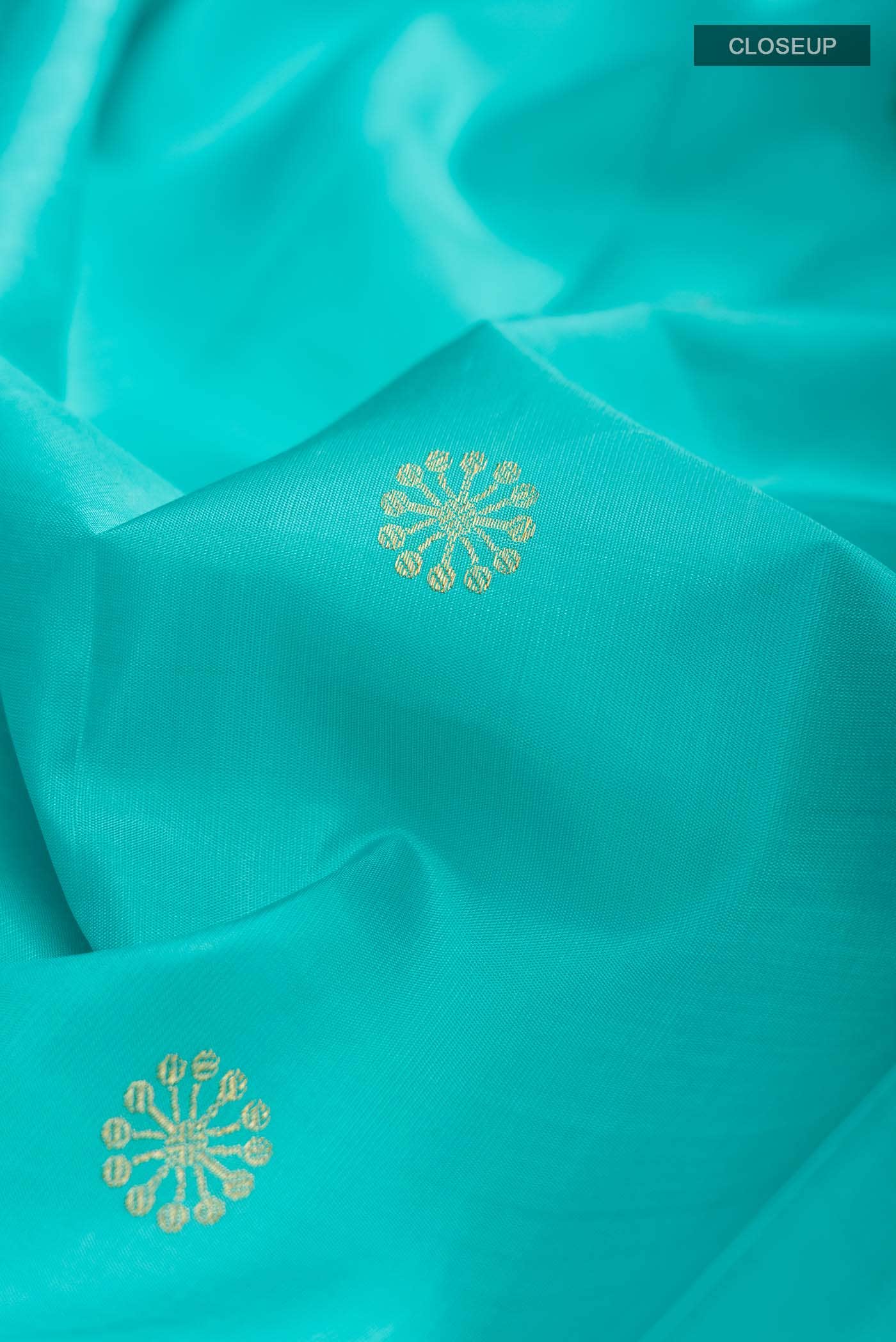Blue Kanchipuram Silk Saree