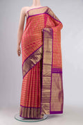 Multi Color Kanchipuram Silk Saree