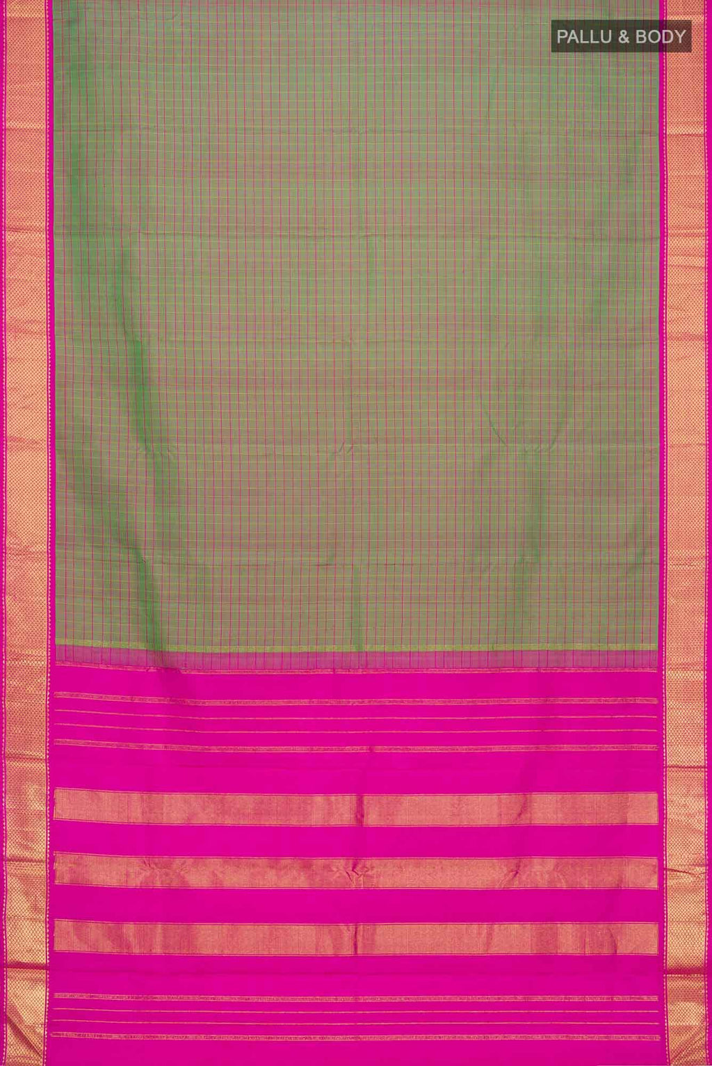 Green Kanchipuram Silk Saree