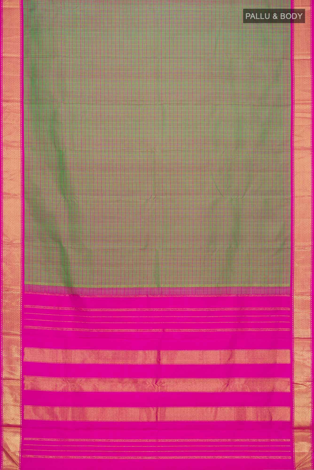 Green Kanchipuram Silk Saree