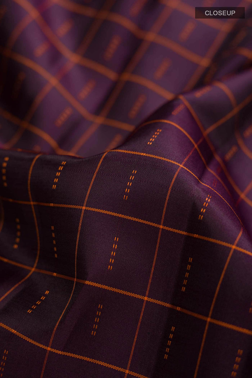 Brown Kanchipuram Silk Saree