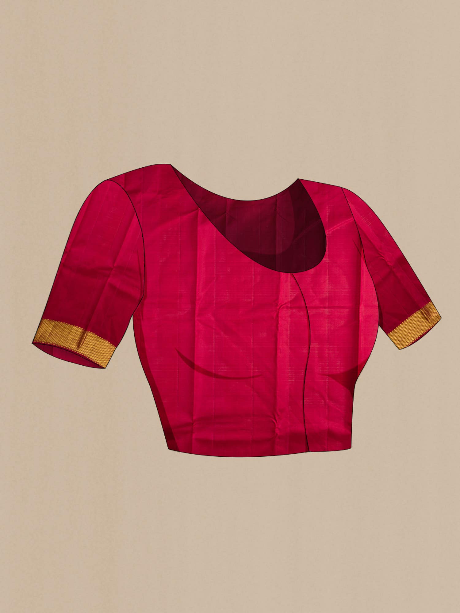 Multi Kanchipuram Silk Saree