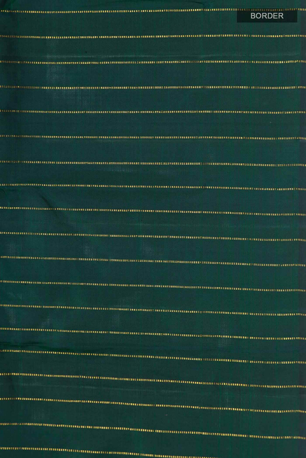 Bottle Green Kanchipuram Silk Saree