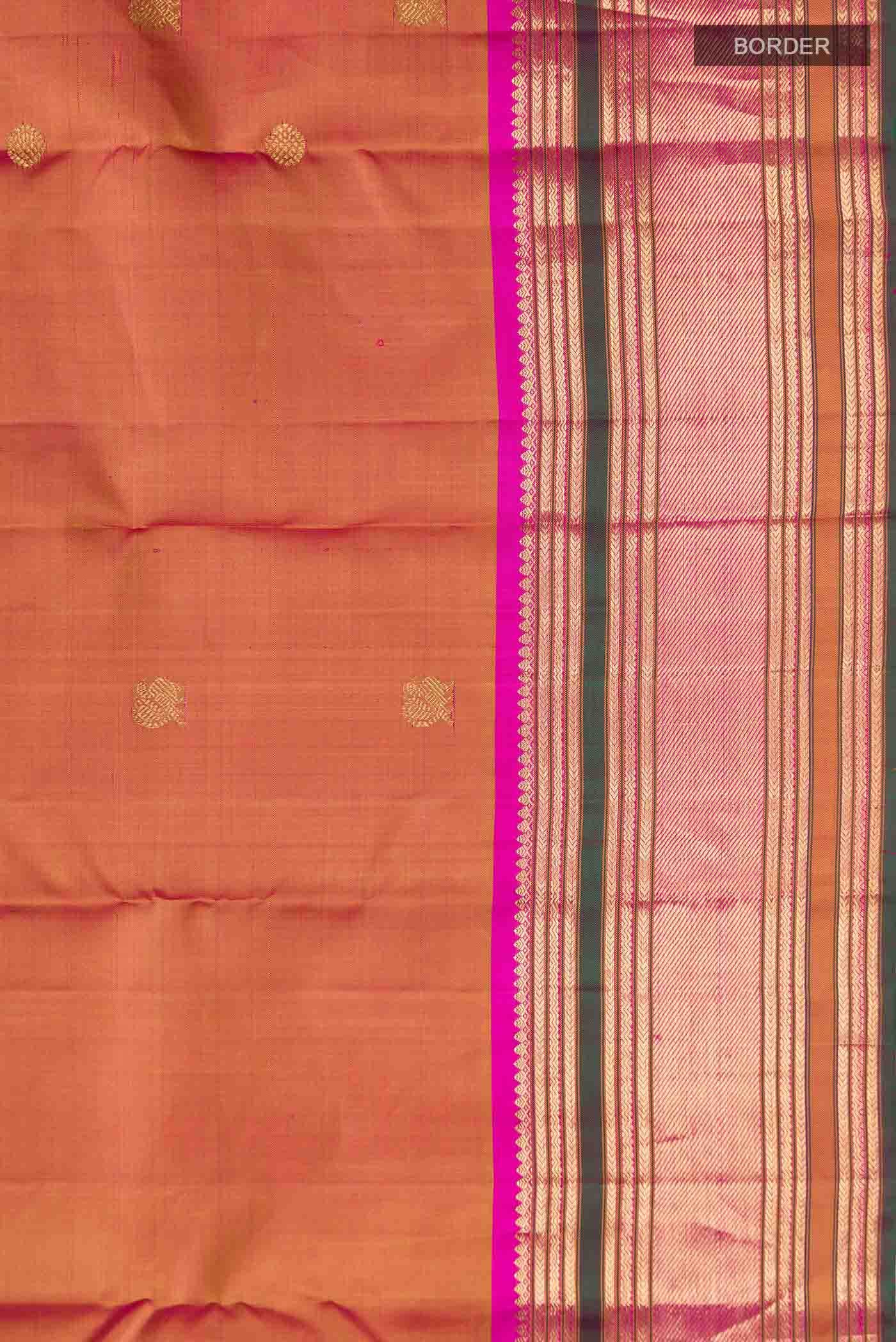 Pink Kanchipuram Silk Saree