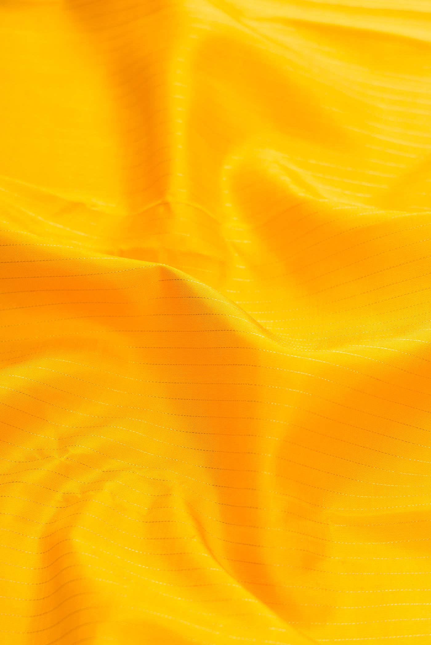 Pure Silk Pure Zari Yellow Dual Tone Kanchipuram Saree
