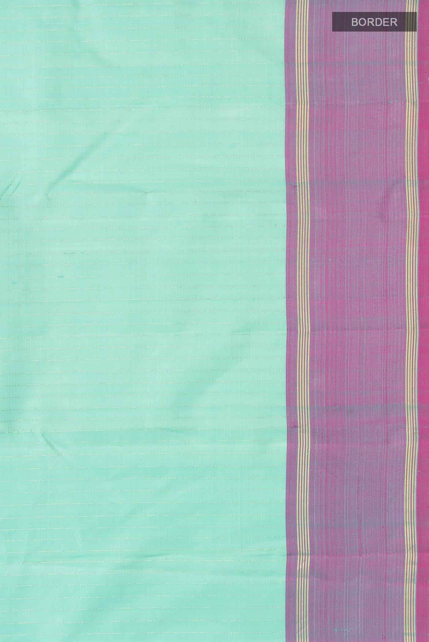 Blue Kanchipuram Silk Saree