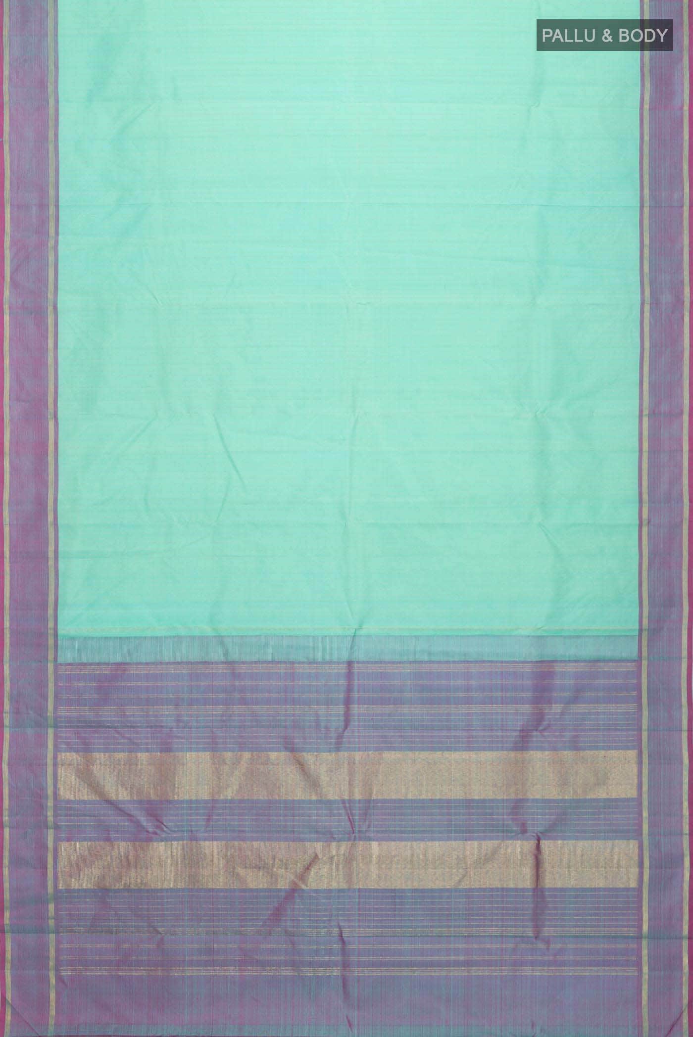 Blue Kanchipuram Silk Saree