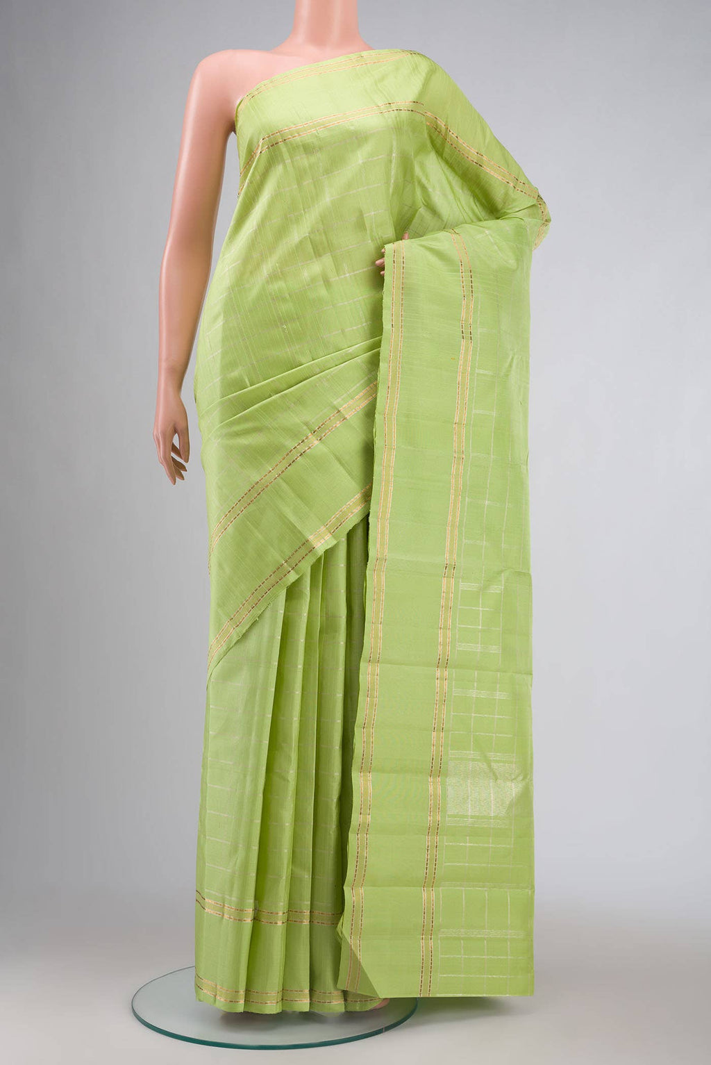 Green Kanchipuram Silk Saree