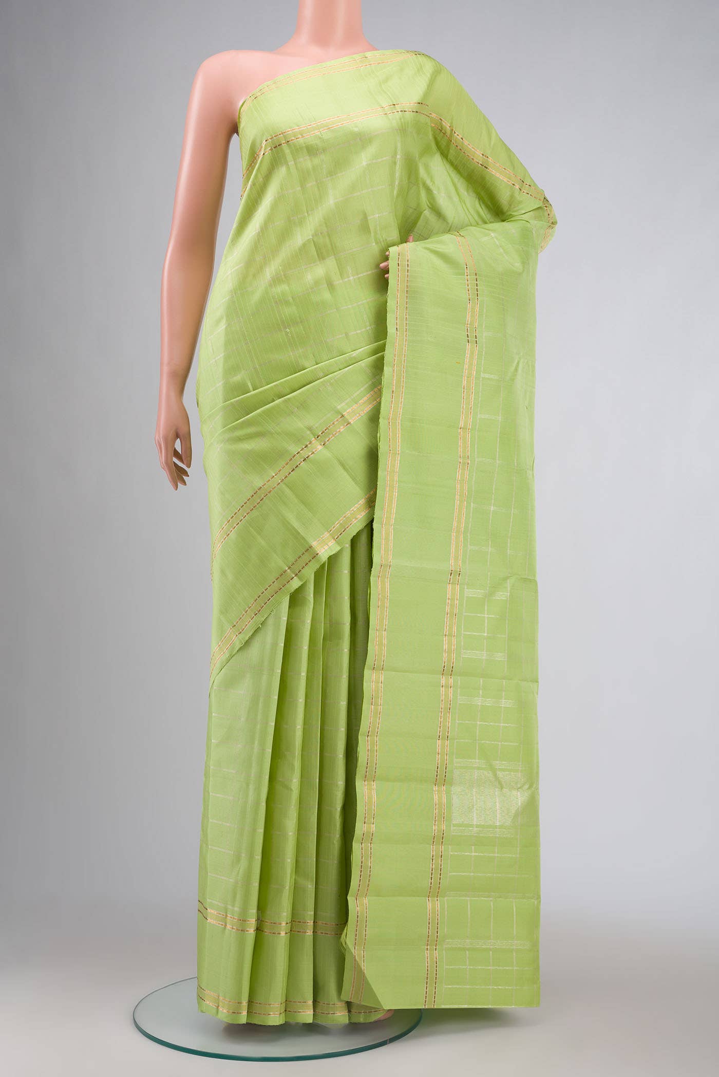 Green Kanchipuram Silk Saree