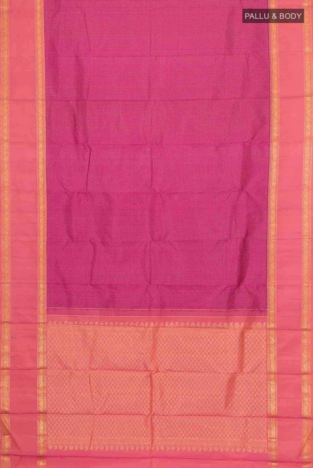 Pink Kanchipuram Silk Saree