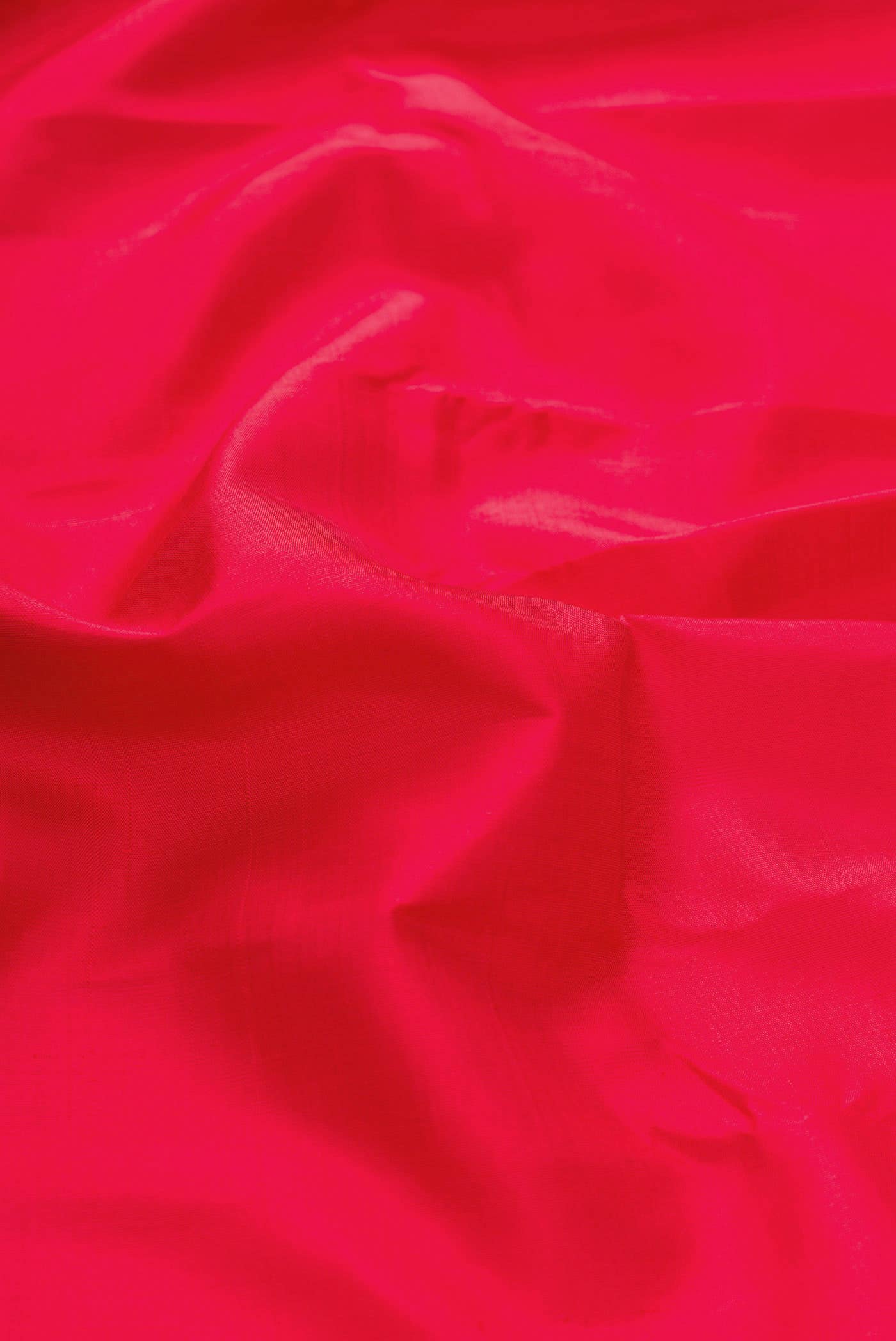 Pure Silk Pure Zari Red Dual Tone Kanchipuram Saree