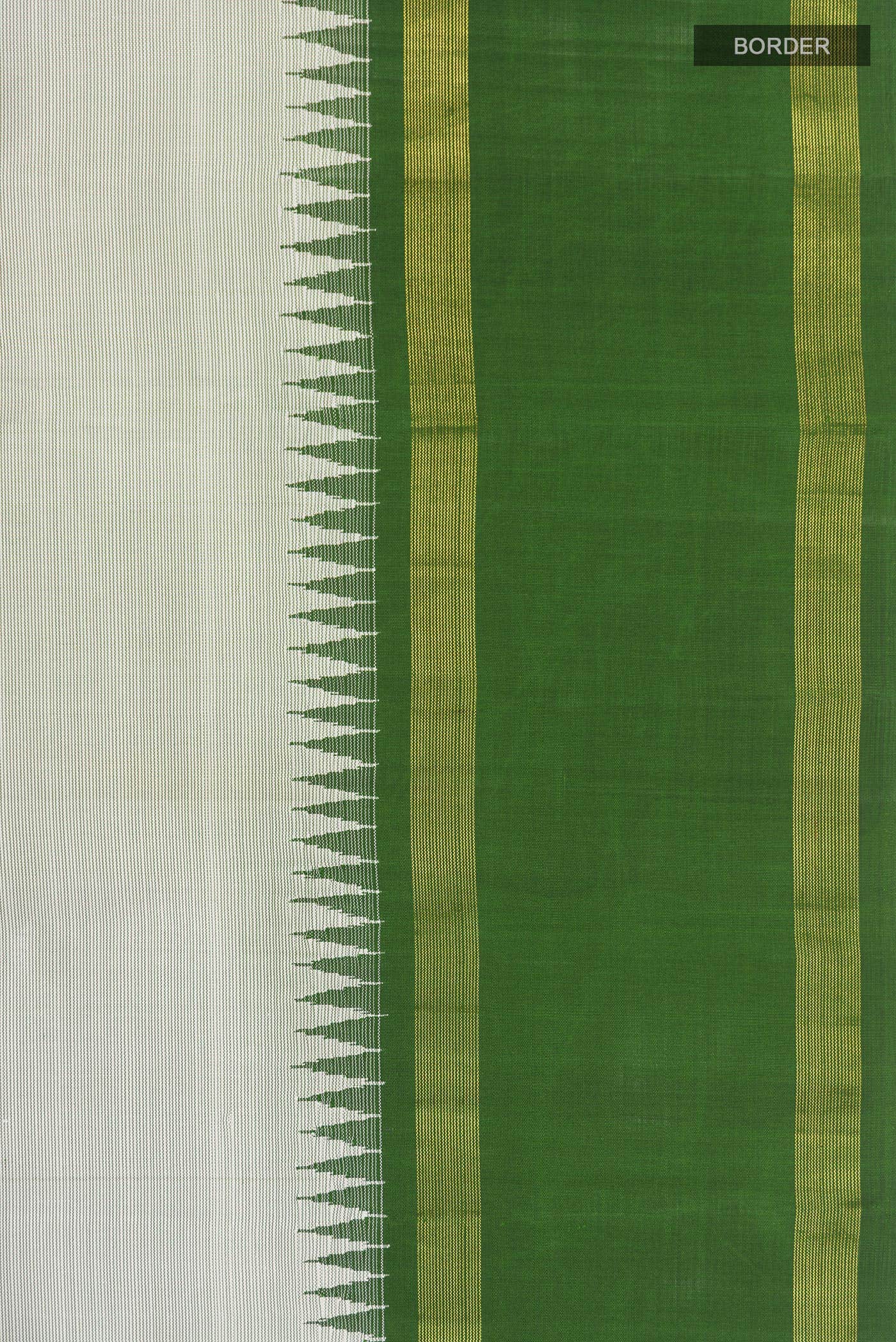 Light Green Kanchipuram Silk Saree