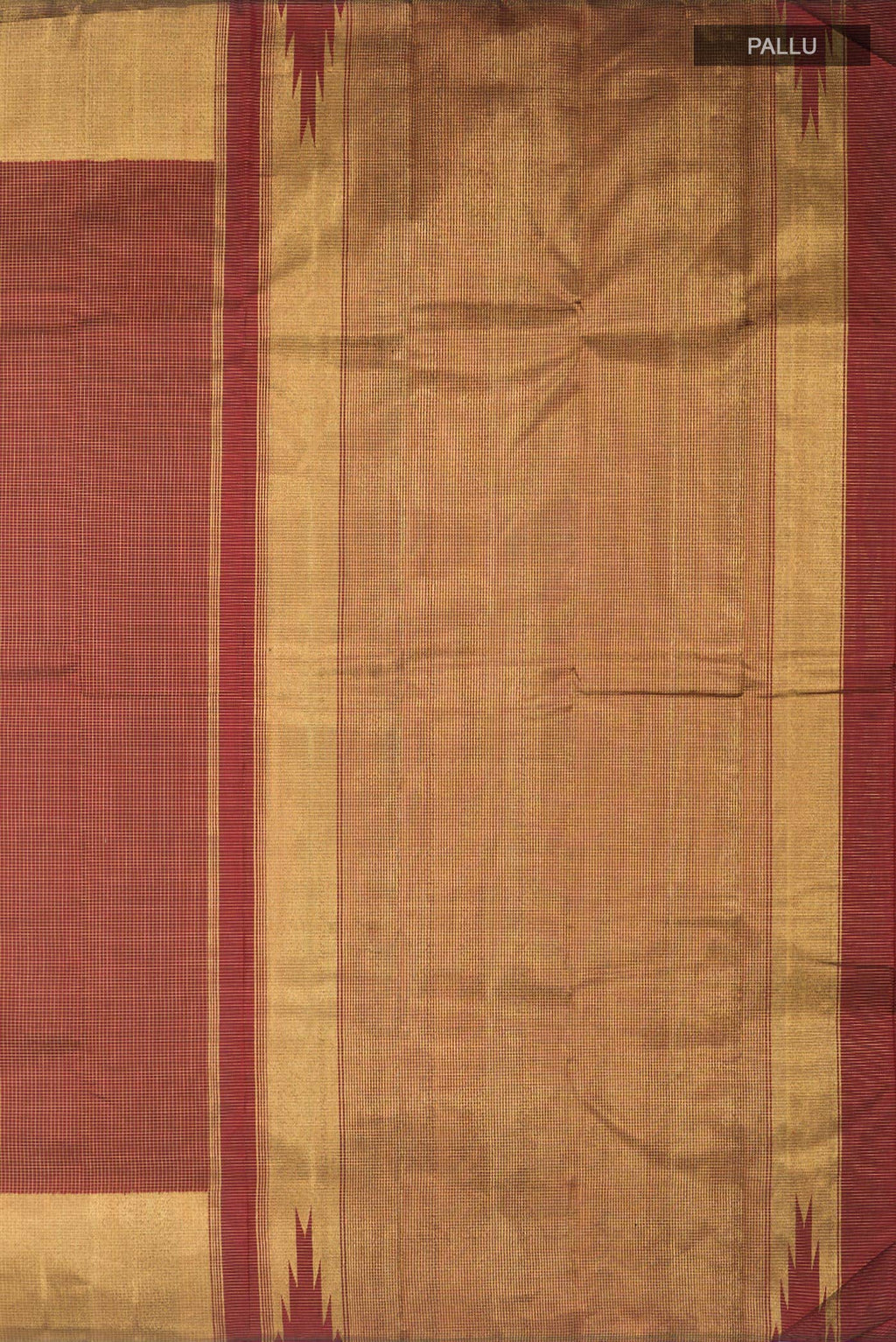 Maroon Kanchipuram Silk Saree