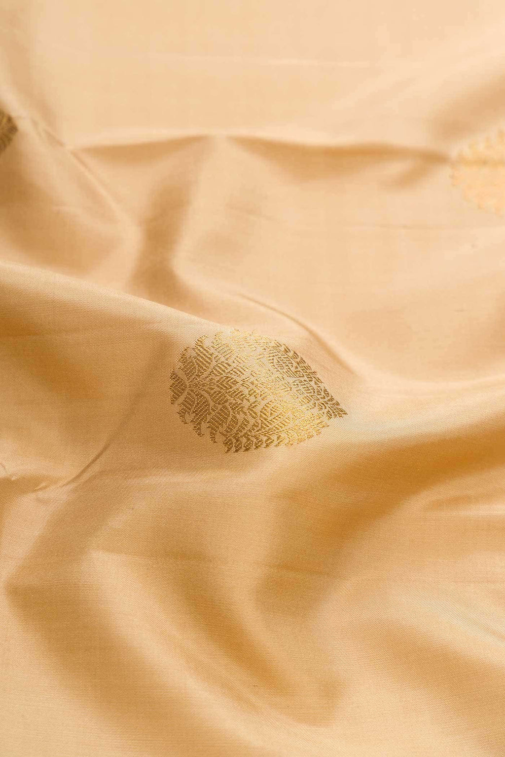 Gold Dual Tone Kanchipuram Silk Saree