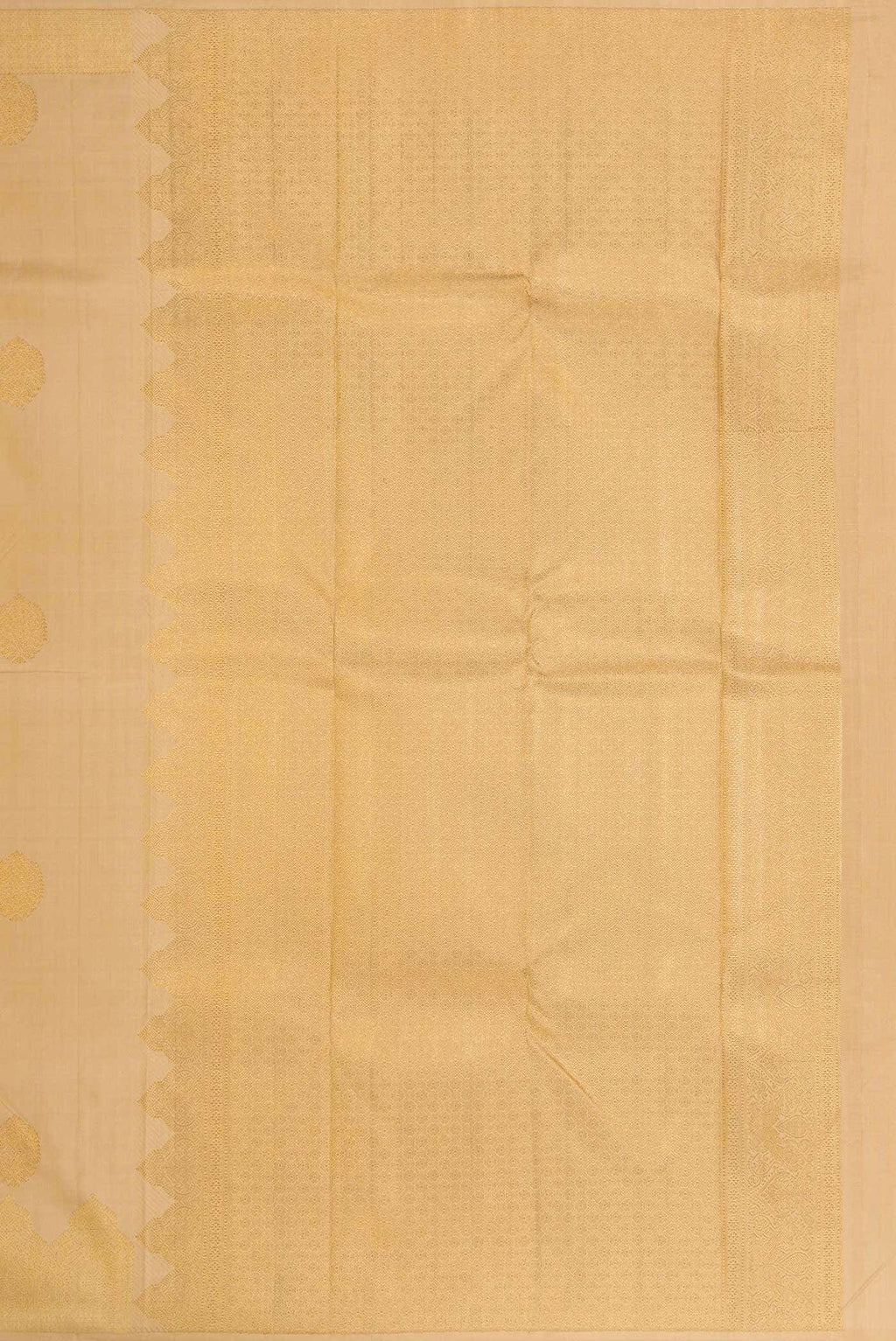 Gold Dual Tone Kanchipuram Silk Saree