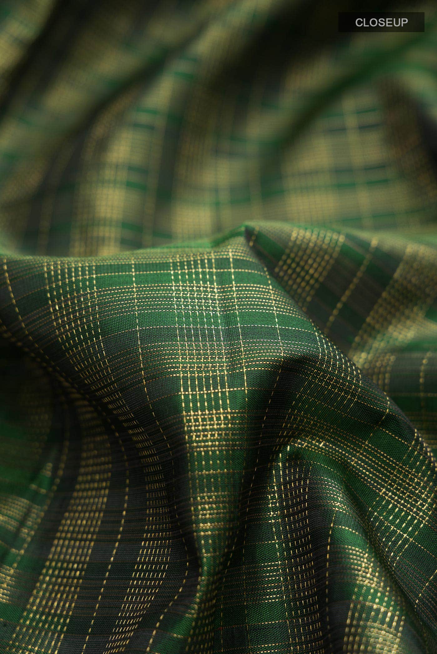 Green Kanchipuram Silk Saree