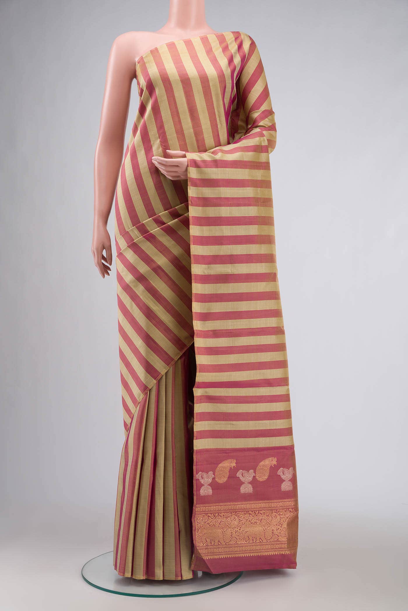 Multi Kanchipuram Silk Saree