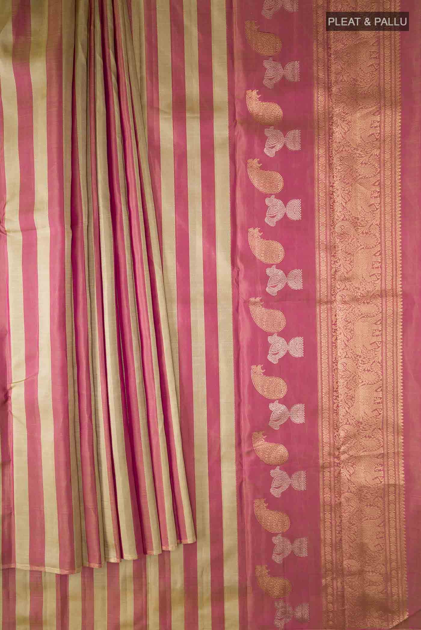 Multi Kanchipuram Silk Saree