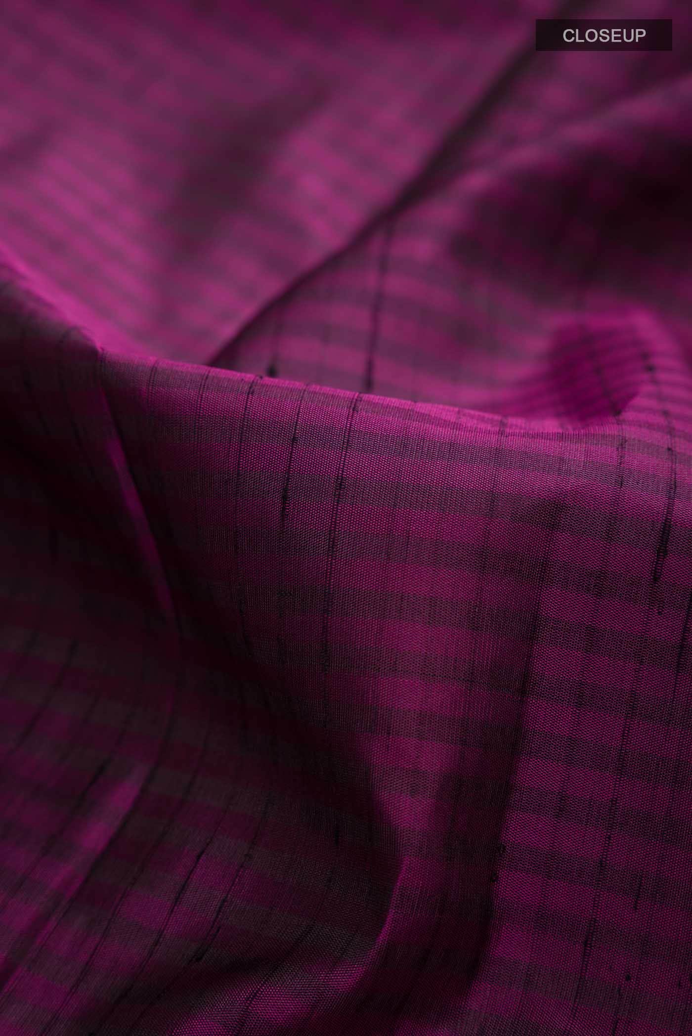 Purple Kanchipuram Silk Saree