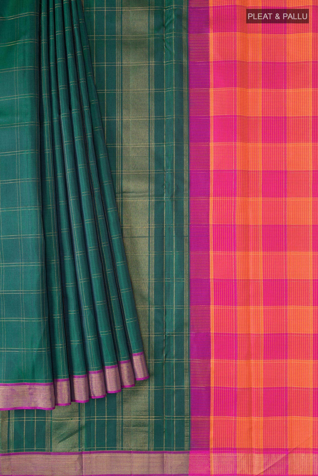 Green Kanchipuram Silk Saree