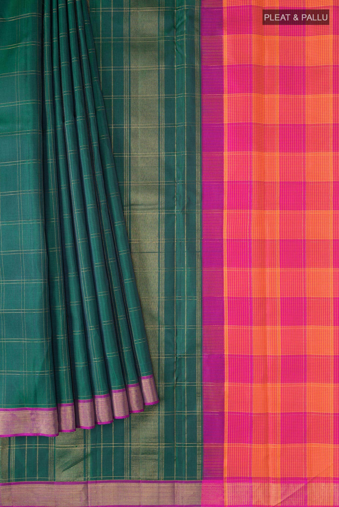 Green Kanchipuram Silk Saree