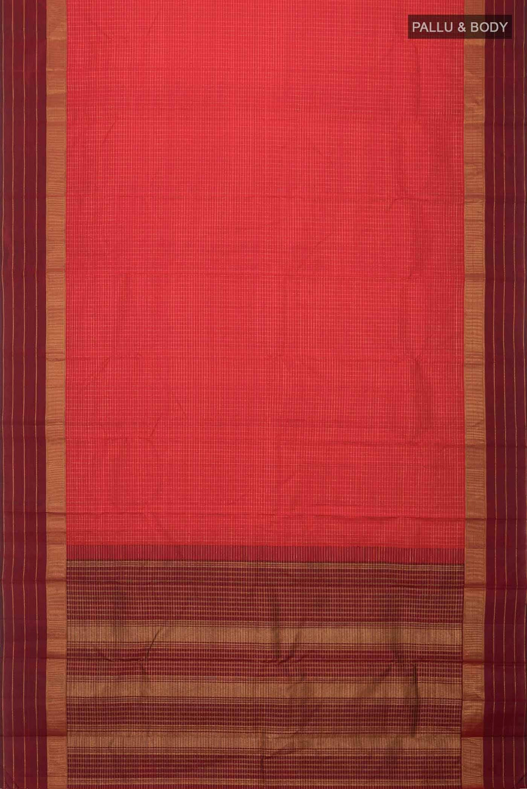 Red Kanchipuram Silk Saree