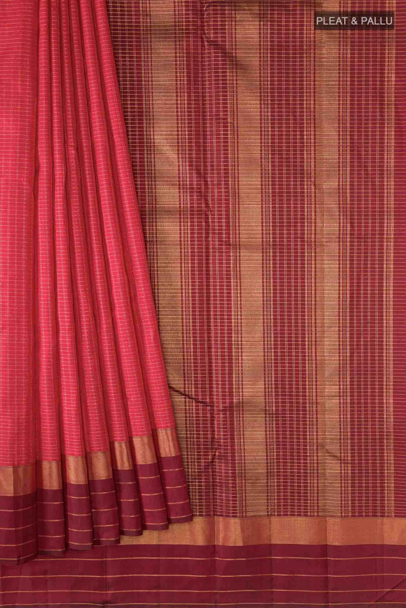 Red Kanchipuram Silk Saree