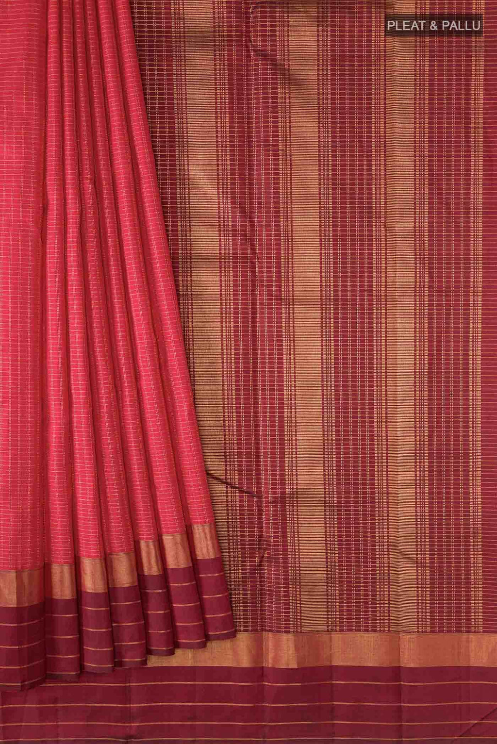 Red Kanchipuram Silk Saree