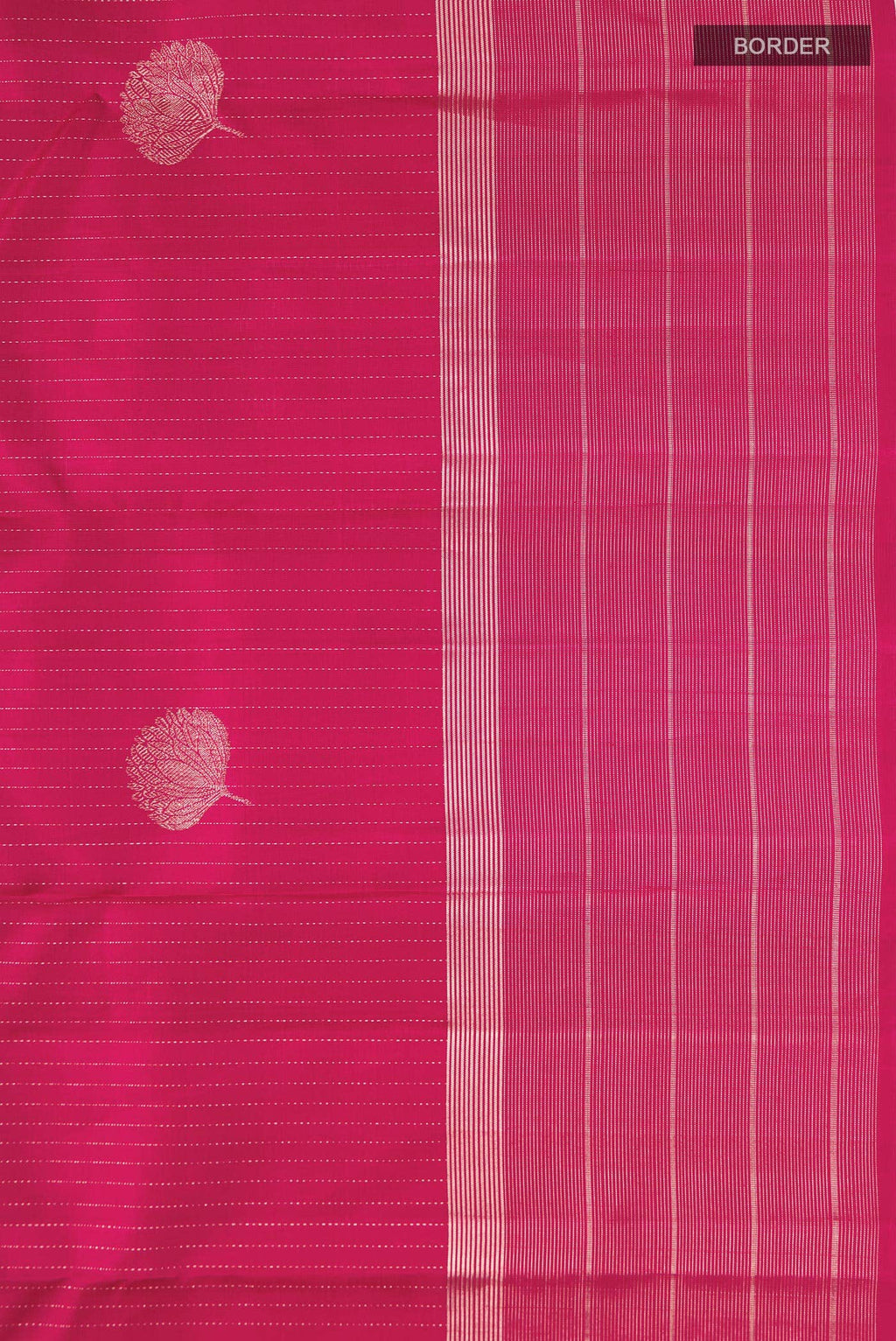 Pink Kanchipuram Silk Saree