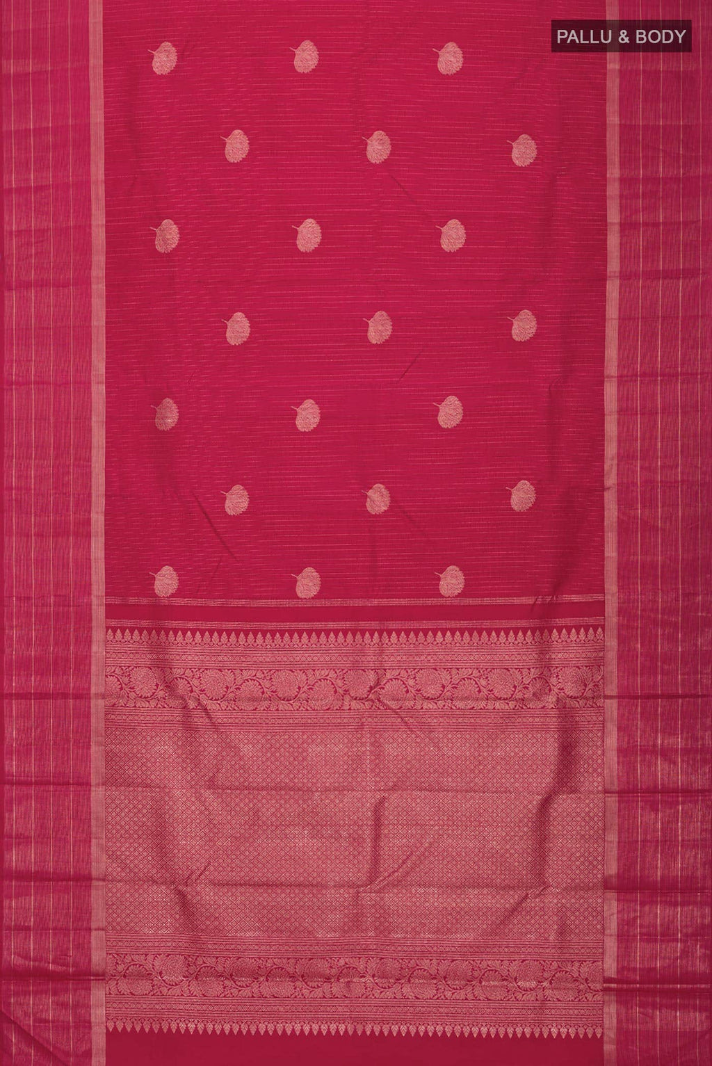 Pink Kanchipuram Silk Saree