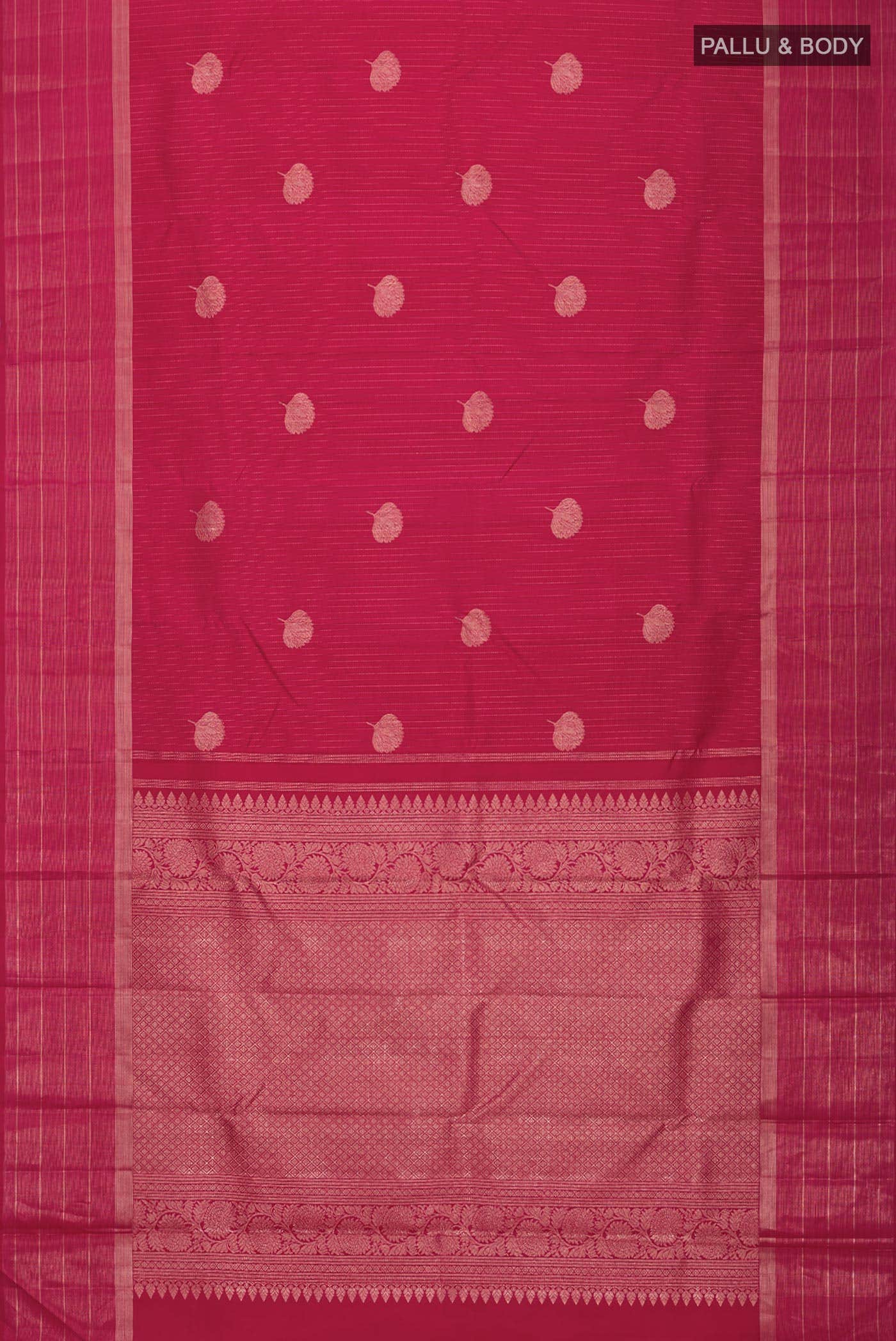 Pink Kanchipuram Silk Saree