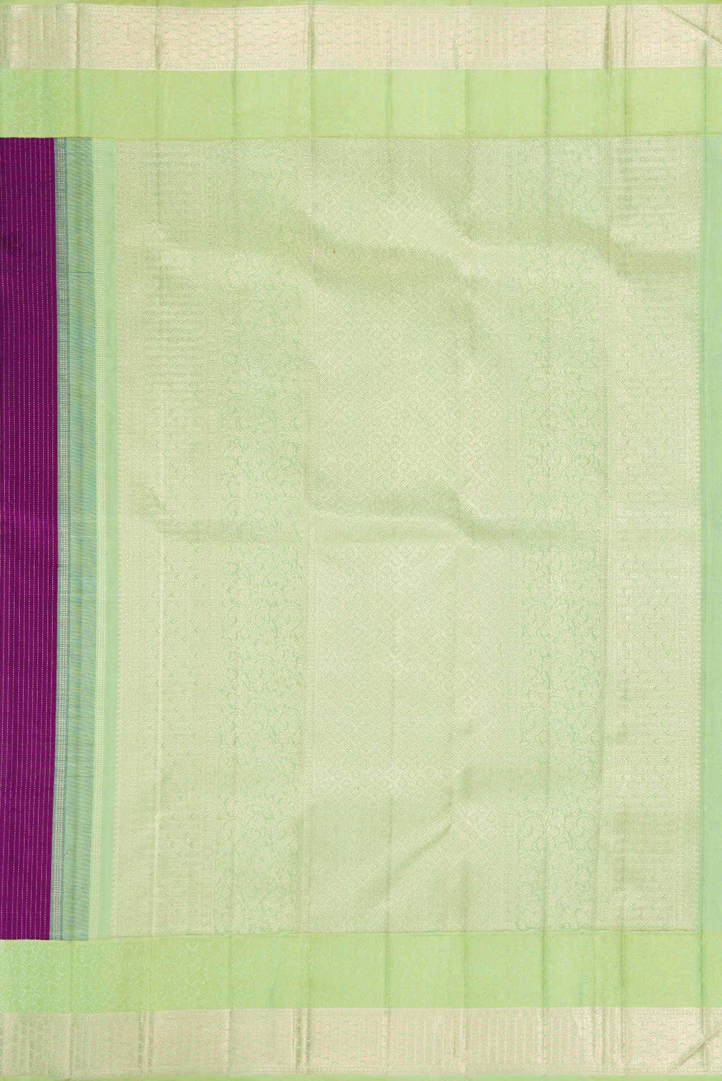 Burgundy Dual Tone Kanchipuram Silk Saree