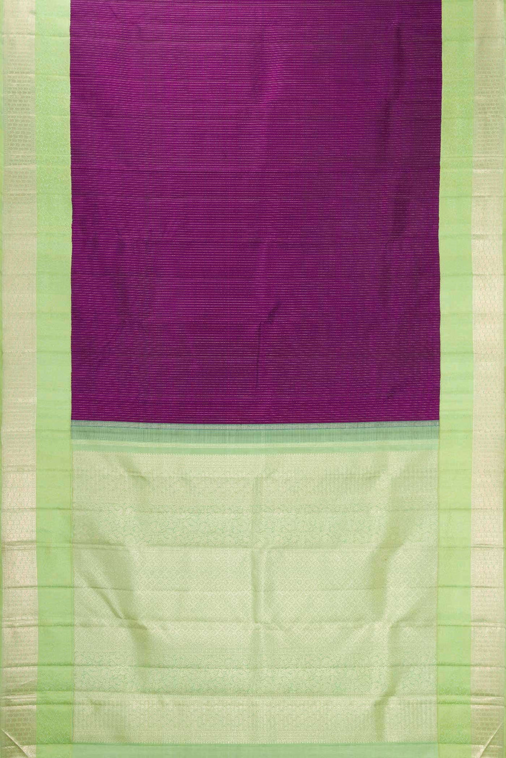 Burgundy Dual Tone Kanchipuram Silk Saree