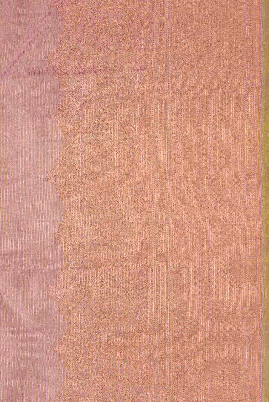 Pink Dual Tone Kanchipuram Silk Saree
