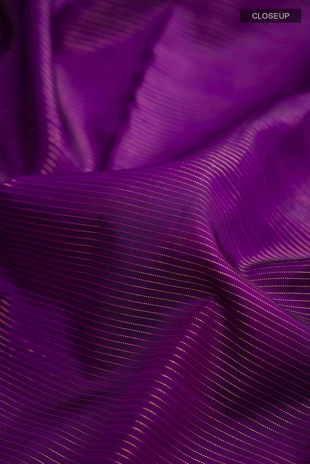 Purple Kanchipuram Silk Saree