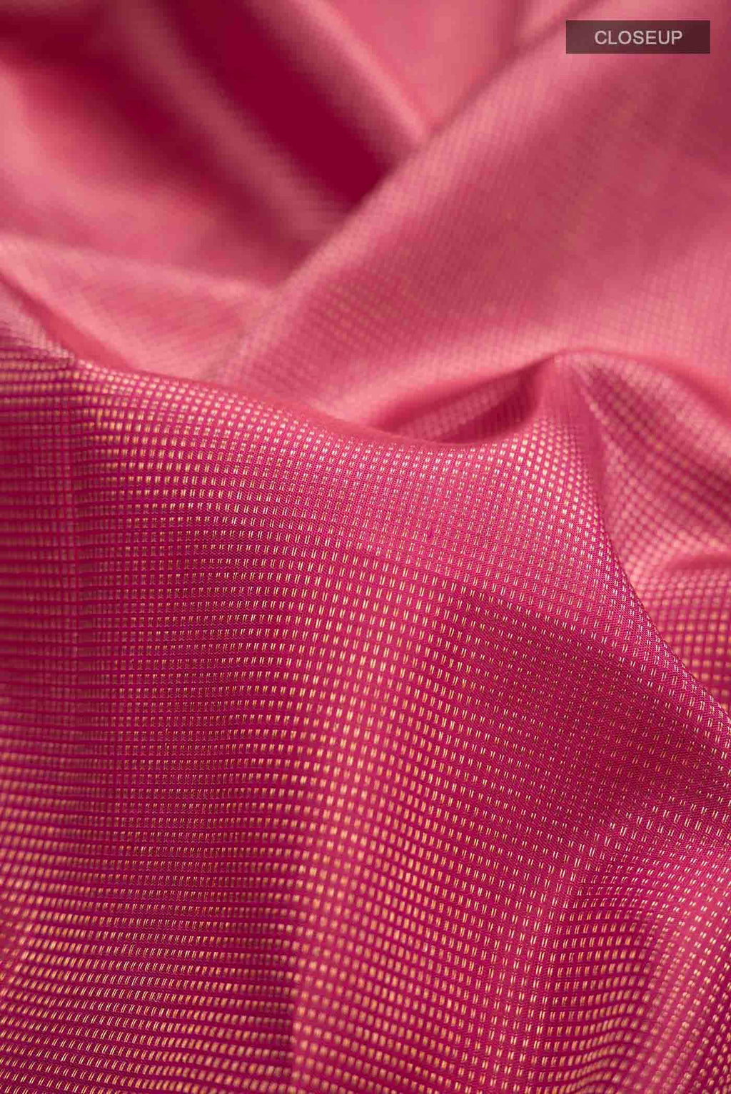 Pink Kanchipuram Silk Saree